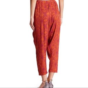 Free People Casablanca Printed Harem Pants